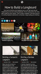 Mobile Screenshot of howtobuildalongboard.com